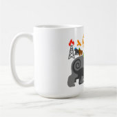 Mug Les gorilles au travail (Gauche)