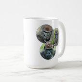Mug Les gorilles me font sourire (Devant droit)