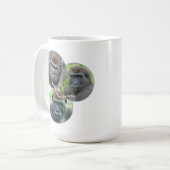 Mug Les gorilles me font sourire (Devant gauche)