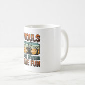Mug Les goules veulent juste s'amuser Halloween vintag (Devant droit)