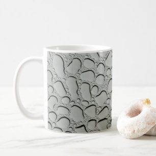 Mug Les gouttes de pluie sur le toit de verre
