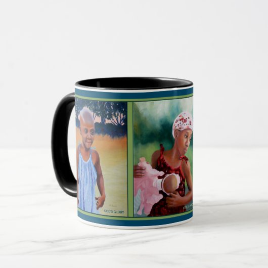 MUG LES GRAINES DE MOUTARDE ÉLÈVENT - LA CONCEPTION DE (Devant gauche)