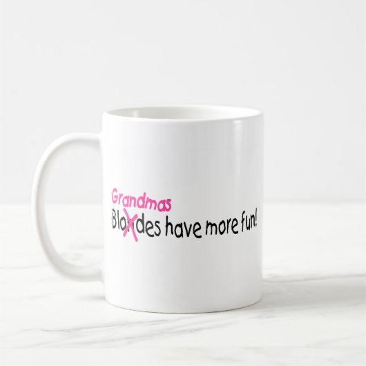 Mug Les grand-mamans ont plus d'amusement (Gauche)