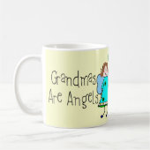 Mug Les grand-mamans sont des cadeaux d'anges (Gauche)