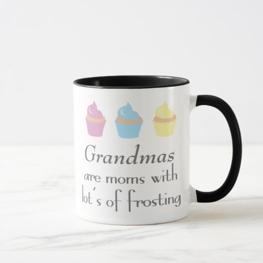 Mug Les grand-mamans sont des mamans avec un bon (Droite)