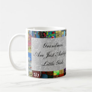 MUG LES GRAND-MAMANS SONT JUSTE DE PETITES FILLES
