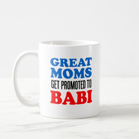 Mug Les grandes mamans obtiennent favorisées à la (Gauche)