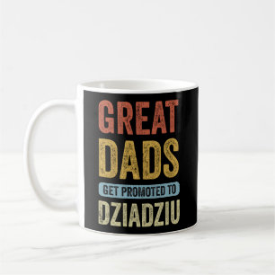 Mug Les Grands Dads Sont Promus À Dziadziu Grand-pa Po