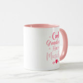 Mug Les grands-mères cool ont des muscles (Devant droit)