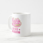 Mug Les grands mondes de grand-maman dentellent mieux (Devant gauche)