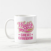 Mug Les grands mondes de grand-maman dentellent mieux (Gauche)