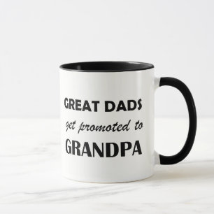 Mug Les grands papas obtiennent favorisés dans des