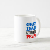 Mug Les grands papas ont promu le grand-papa du sud de (Devant droit)