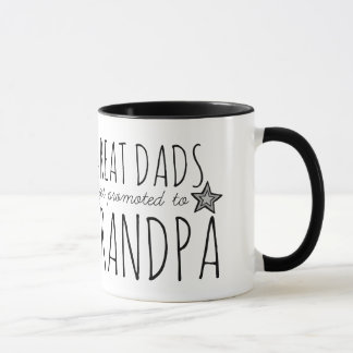 Mug Les grands papas sont promus à grand-père