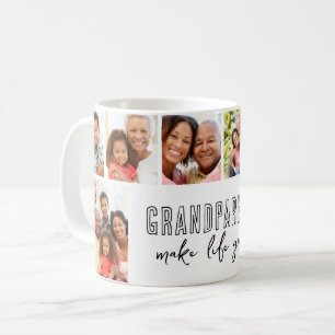 Mug Les grands-parents rendent la vie grandiose 8 Phot
