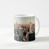 Mug Les gratte-ciel de New York offrent une vue urbain (Devant droit)