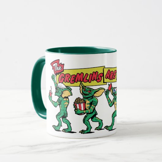 Mug Les Gremlins™ arrivent (Devant gauche)