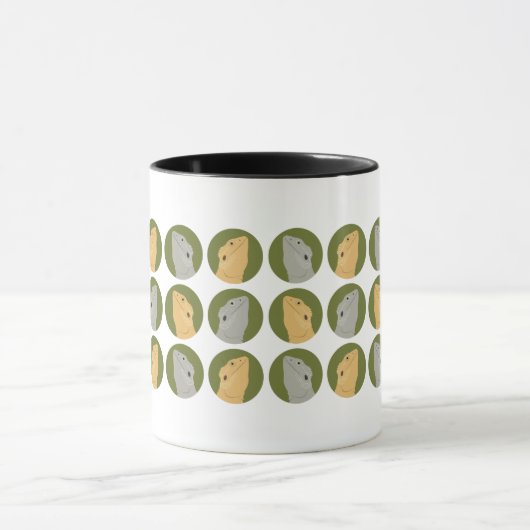 Mug Les grenouilles à dragon (Centre)