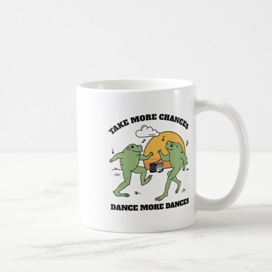 Mug Les grenouilles dansent ensemble (Droite)