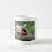 Mug Les grenouilles photo panda rouge. Panda roux. ani (Devant gauche)