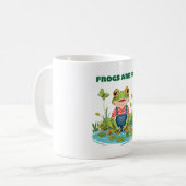 Mug les grenouilles sont amusantes (Devant gauche)