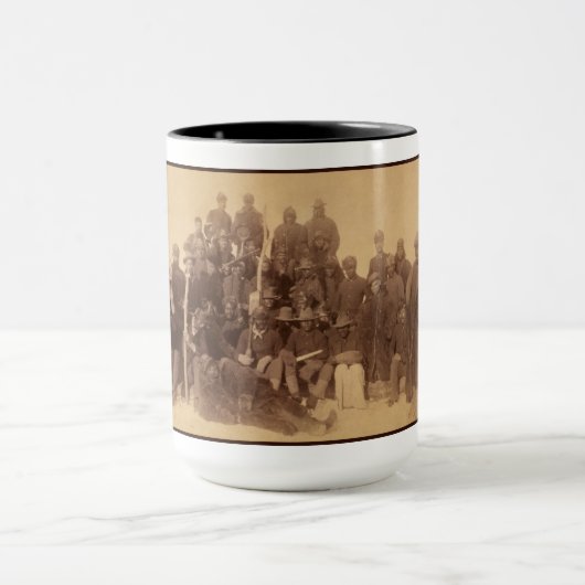 Mug Les guerriers du buffle : la cavalerie noire améri (Centre)