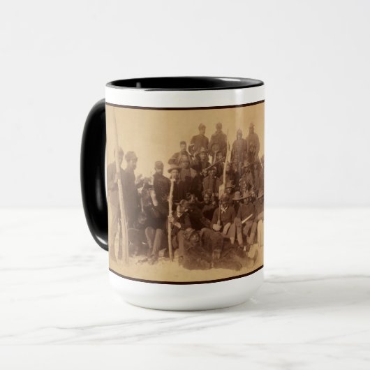 Mug Les guerriers du buffle : la cavalerie noire améri (Devant gauche)