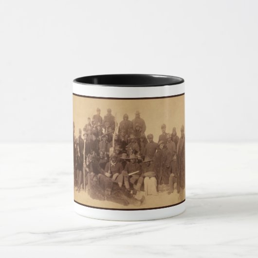 Mug Les guerriers du buffle : la cavalerie noire améri (Centre)