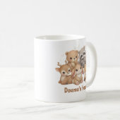 Mug Les héros de Douma Mignons Animaux de la forêt à l (Devant droit)