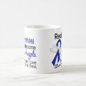 Mug Les héros deviennent cancer du colon d'anges (Centre)