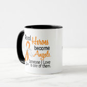 Mug Les héros deviennent leucémie d'anges (Devant gauche)