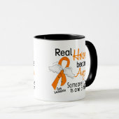 Mug Les héros deviennent leucémie d'anges (Devant droit)