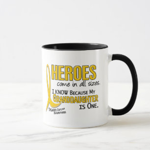 Mug Les héros tous de Cancer d'enfance classe 1