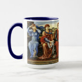 Mug Les Heures par le préraphaélite Edward Burne-Jones (Gauche)
