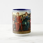 Mug Les Heures par le préraphaélite Edward Burne-Jones (Centre)