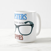 Mug Les HIPPIES sont les nouveaux JEUNES CADRES (Devant droit)