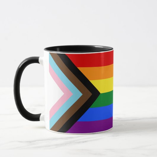 Mug Les histoires comptent Gay Pride Intersection Drap (Gauche)