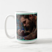 Mug Les hommes aiment aussi l'art du diamant (Gauche)