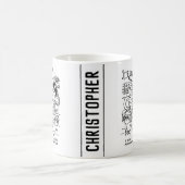 Mug Les hommes de l'espace écoutent frapper à la porte (Centre)