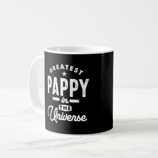 Mug Les hommes les plus grands appy dans l'Univers Gra (Devant gauche)
