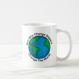 Mug Les hommes qui changent des couches-culottes