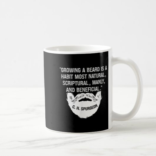 Mug Les Hommes Qui Cultivent Une Barbe Sont Naturelles (Droite)