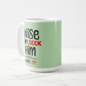 Mug Les Hommes Sages Le Cherchent - Et Leur GPS- Matth (Devant gauche)