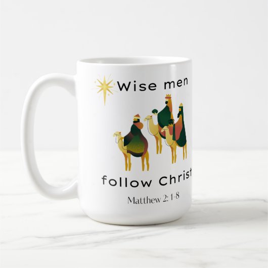 Mug Les hommes sages suivent le Christ (Gauche)