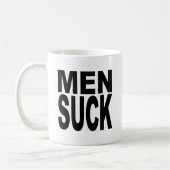 Mug Les hommes sucent (Gauche)