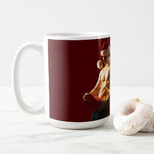 Mug Les hommes torse nu de SlipperyJoe, Noël