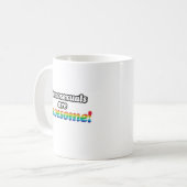 MUG LES HOMOSEXUELS SONT FORMIDABLES (Devant gauche)