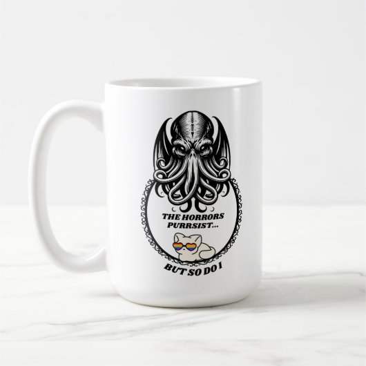Mug Les horreurs PURRsist (Gauche)