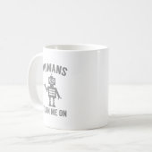 Mug Les humains m'excitent (Devant gauche)