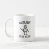 Mug Les humains m'excitent (Gauche)